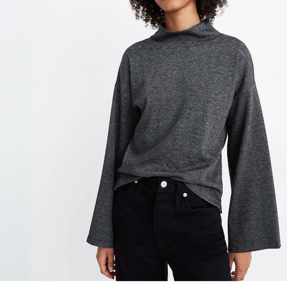 Madewell Brand New With Tags- beautiful mock neck Sz. Medium!